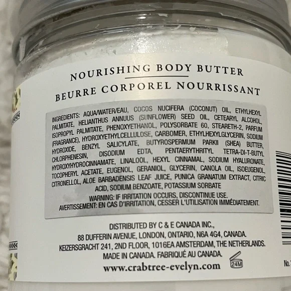 Crabtree & Evelyn Summer Hill Nourishing Body Butter Set of 2 - Picture 2 of 8
